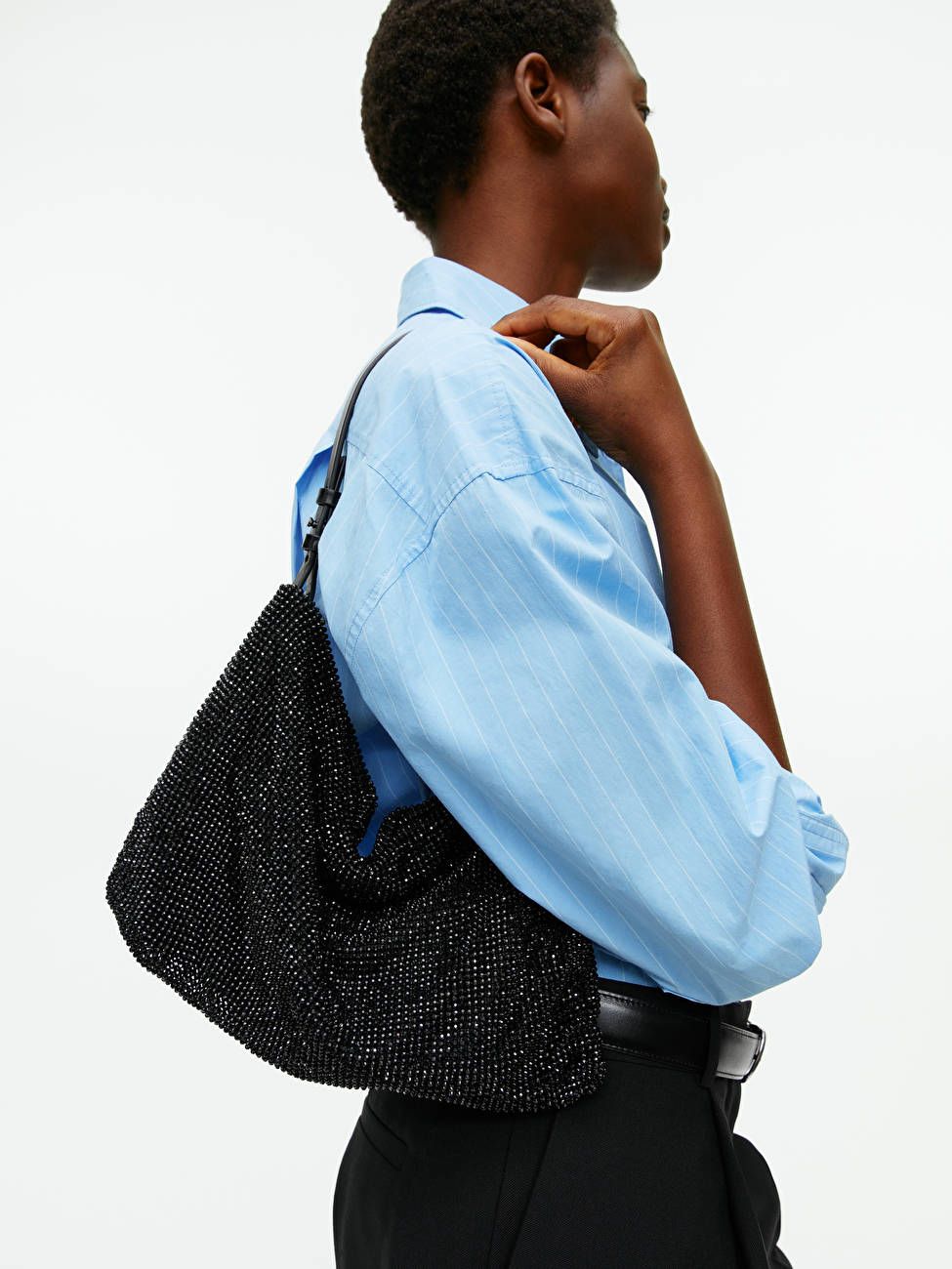 Rhinestone Shoulder Bag | ARKET