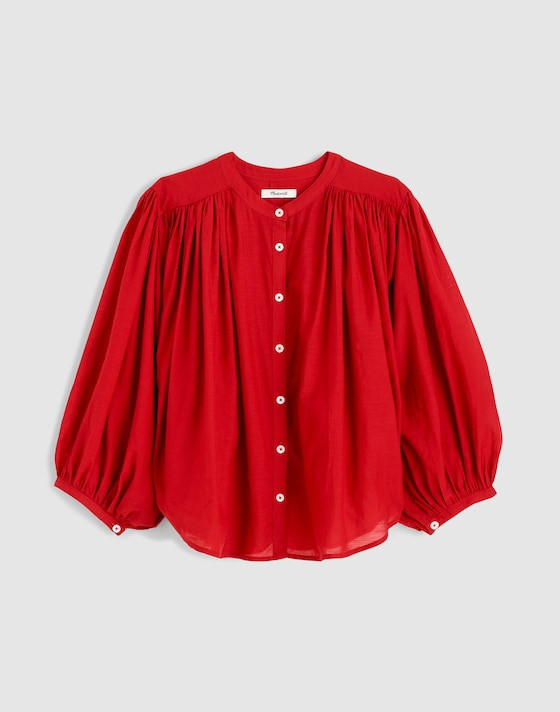 Balloon-Sleeve Top | Madewell