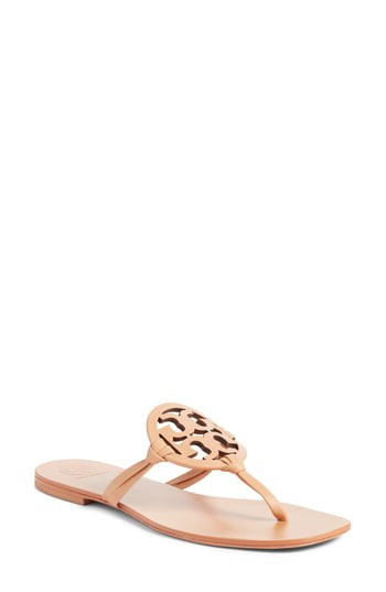 Women's Tory Burch Miller Logo Thong Sandal | Nordstrom