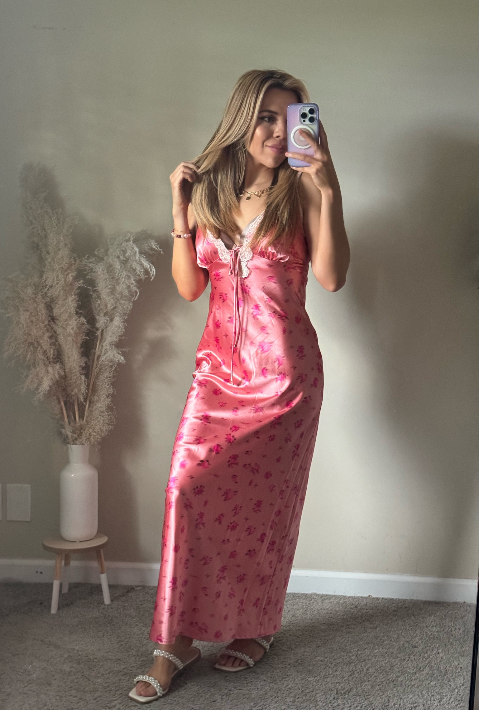 Target satin dress in small 

#LTKWedding #LTKStyleTip #LTKFindsUnder50