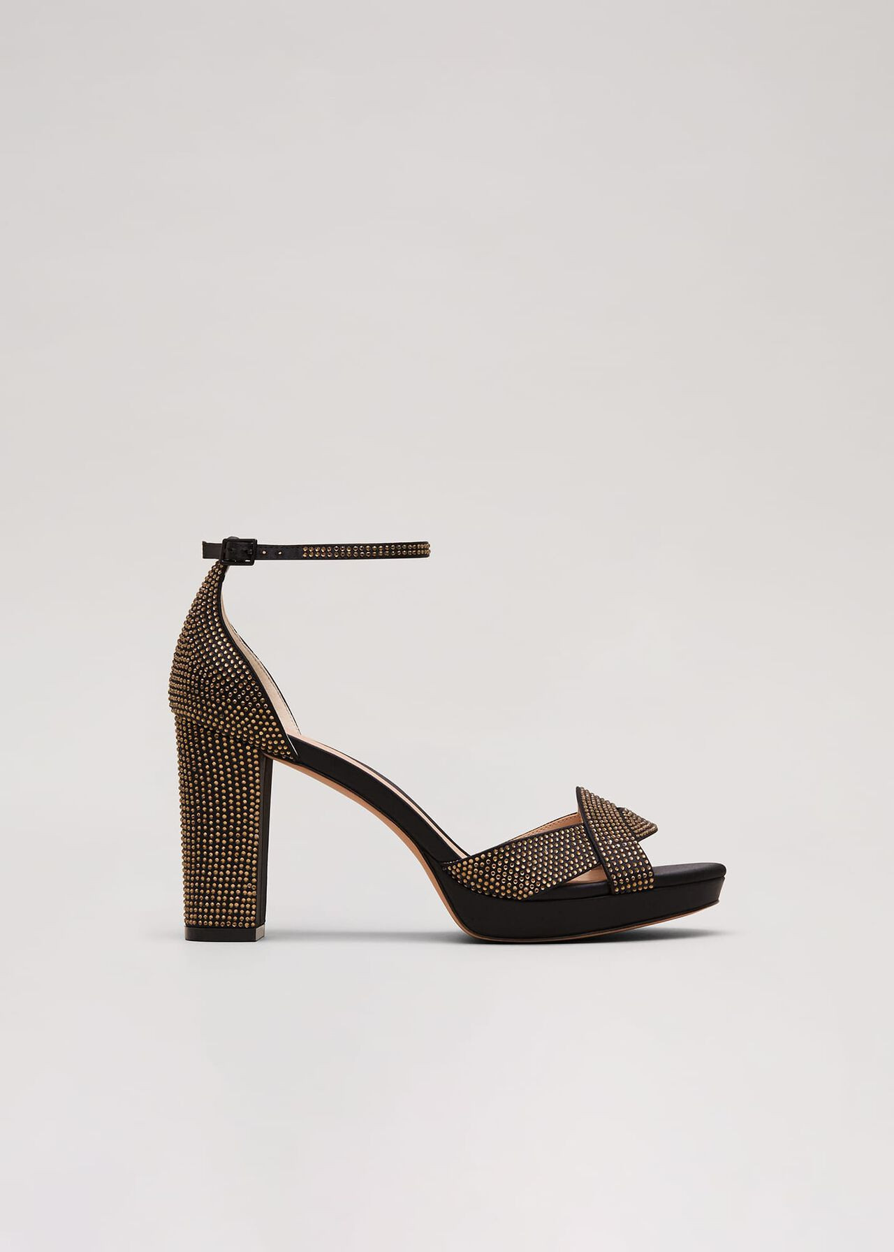 Embellished Crossover Platform Sandal | Phase Eight UK | | Phase Eight (UK)