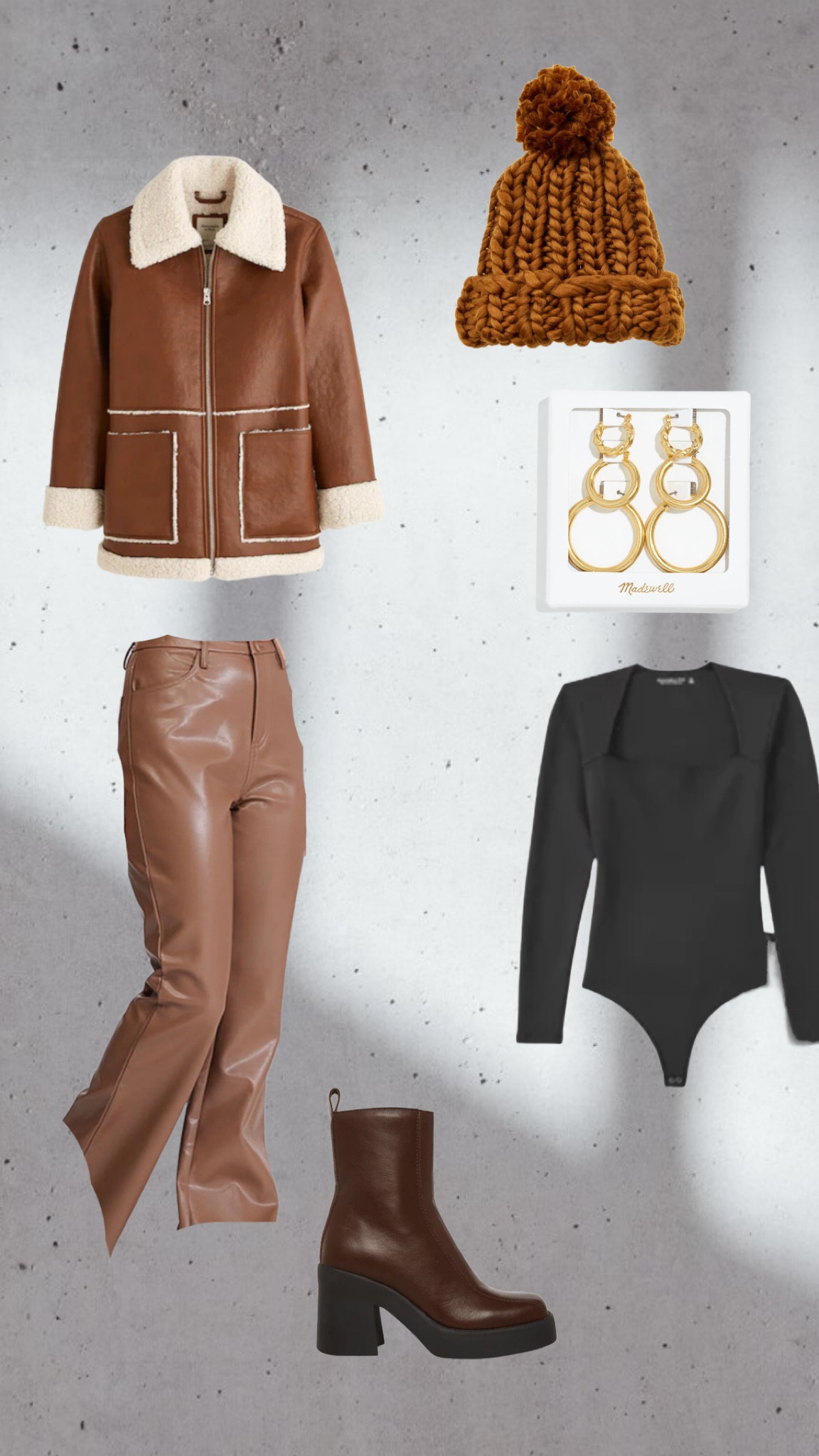 Brown Sherpa outfit for those cold days 😮‍💨

#LTKfit #LTKsalealert #LTKSeasonal