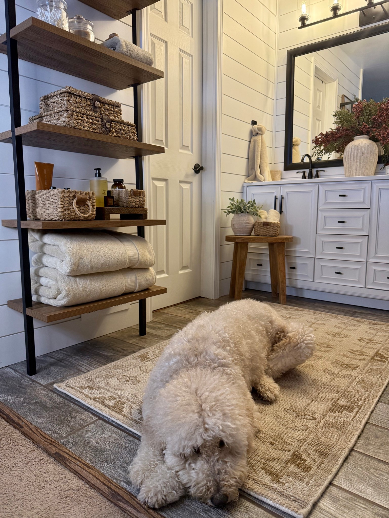 I seriously had no idea that @onequince had so many different home finds. I’ve always loved their bedding, but discovering their towels and rugs felt like such a hidden gem. #quincepartner 

Follow @farmtotablecreations on Instagram for daily home finds and styling inspiration.

My bathroom space is anchored by the Mabel 100% wool handknotted rug (3’ x 5’), and Bella clearly loves it as much as I do. She immediately claimed it as her spot, which says everything about how soft and cozy this rug is. The delicate floral motif adds a refined, elegantly modern touch while still feeling subtle and timeless.. perfect for bathrooms, bedrooms, or layered into small spaces.

I’m also obsessed with the Turkish Ultra Plush Bath Sheet Bundle in Linen. These are made from long-staple Turkish cotton, extra thick with incredible absorbency, and truly feel like wrapping up in a cloud. The bundle includes two bath sheets, two hand towels, and two washcloths, making it such a beautiful, elevated everyday upgrade for your home.

#rugs #woolrug #handknottedrug #bathroomrug #neutralhome #bathroomtowels #bathsheets #homefinds #homeinteriors #bathroom #bathroomdecor #bathroominspo #bathroomstyling #bathroomideas #bathroomdesign #neutralbathroom #modernbathroom #spabathroom #spaathome #bathroomrug #bathmat #arearug #rugs #woolrug #handknottedrug #neutralrug #bathsheets #bathroomtowels #turkishcotton #luxurytowels #plushbath #homefinds #homedecor #homeinspo #modernorganic #warmneutrals #quincehome

#LTKSaleAlert #LTKFindsUnder50 #LTKHome