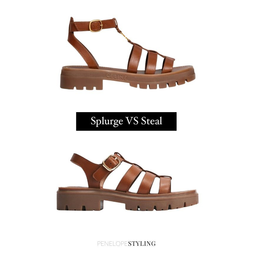 Splurge on the Celine sandals for over $1600 or snap up a steal from Country Road, just as fab and under $180!

#sandals #tansandals #summersandals #summershoes #summerstyle #splurgeVSsteal  

 #LTKaustralia #LTKsummer #LTKshoes