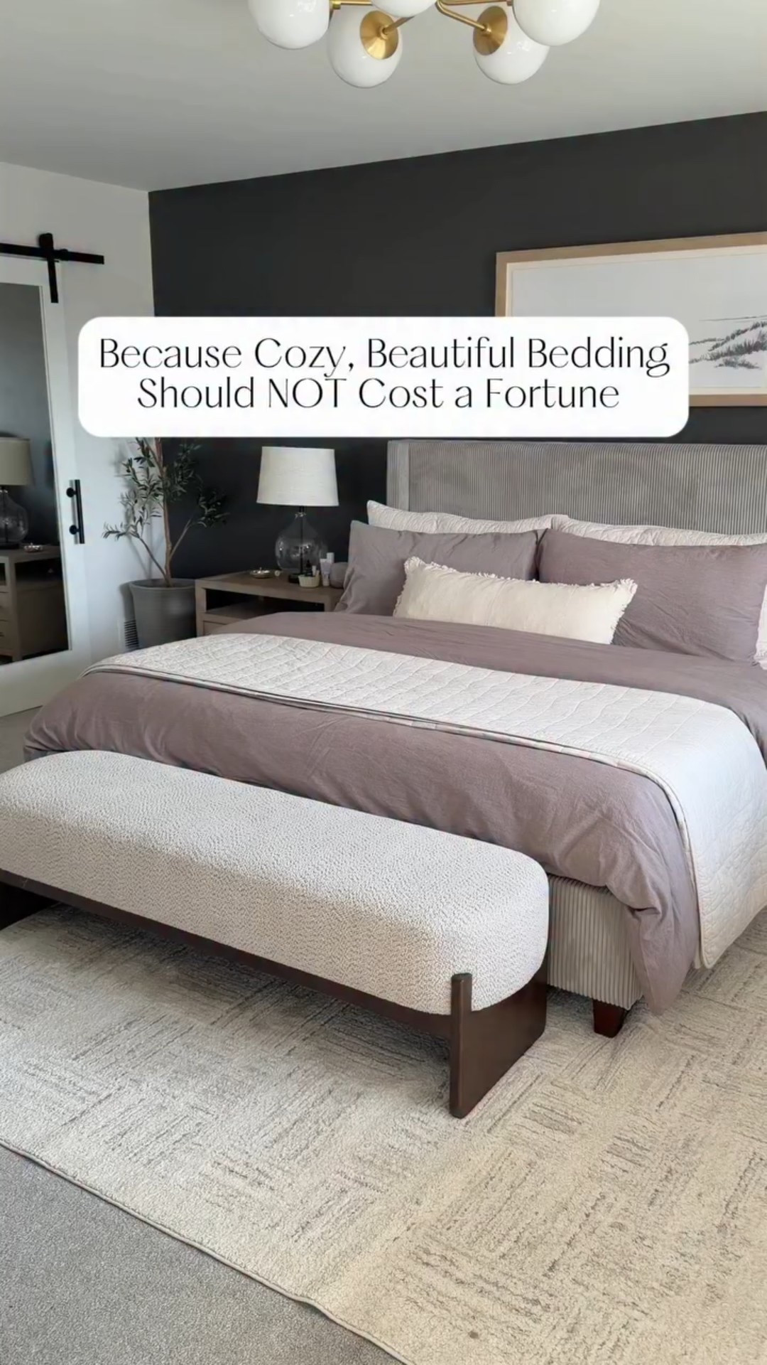 Spring bedding refresh with these beautiful cotton bedding pieces from Amazon! I love the mauve brown color. 😍 These pieces are 100% cotton so they are soft, breathable and perfect for Spring! 🌺

#LTKSaleAlert #LTKHome