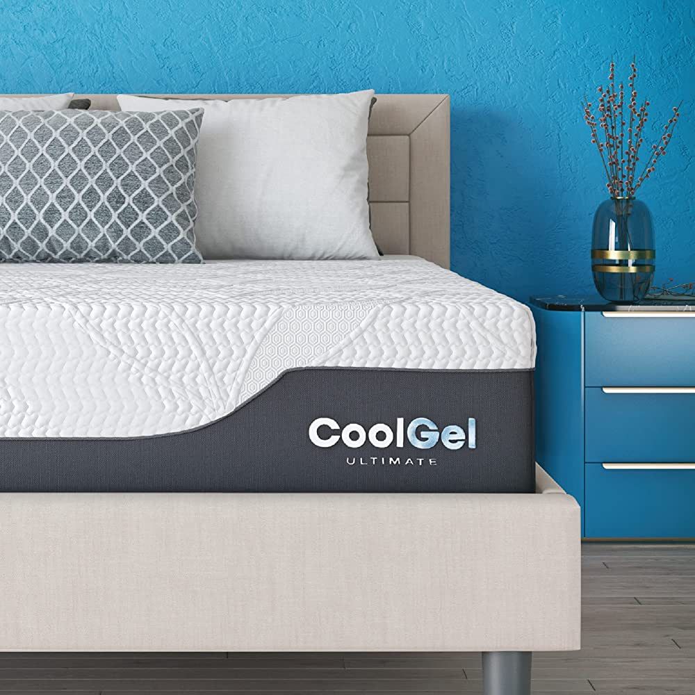 Classic Brands Cool Gel Chill Memory Foam 14-Inch Mattress with 2 Pillows |CertiPUR-US Certified ... | Amazon (US)