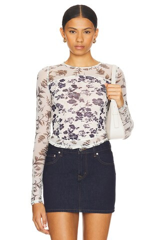 Bettys Garden Top in Coral Combo | Revolve Clothing (Global)