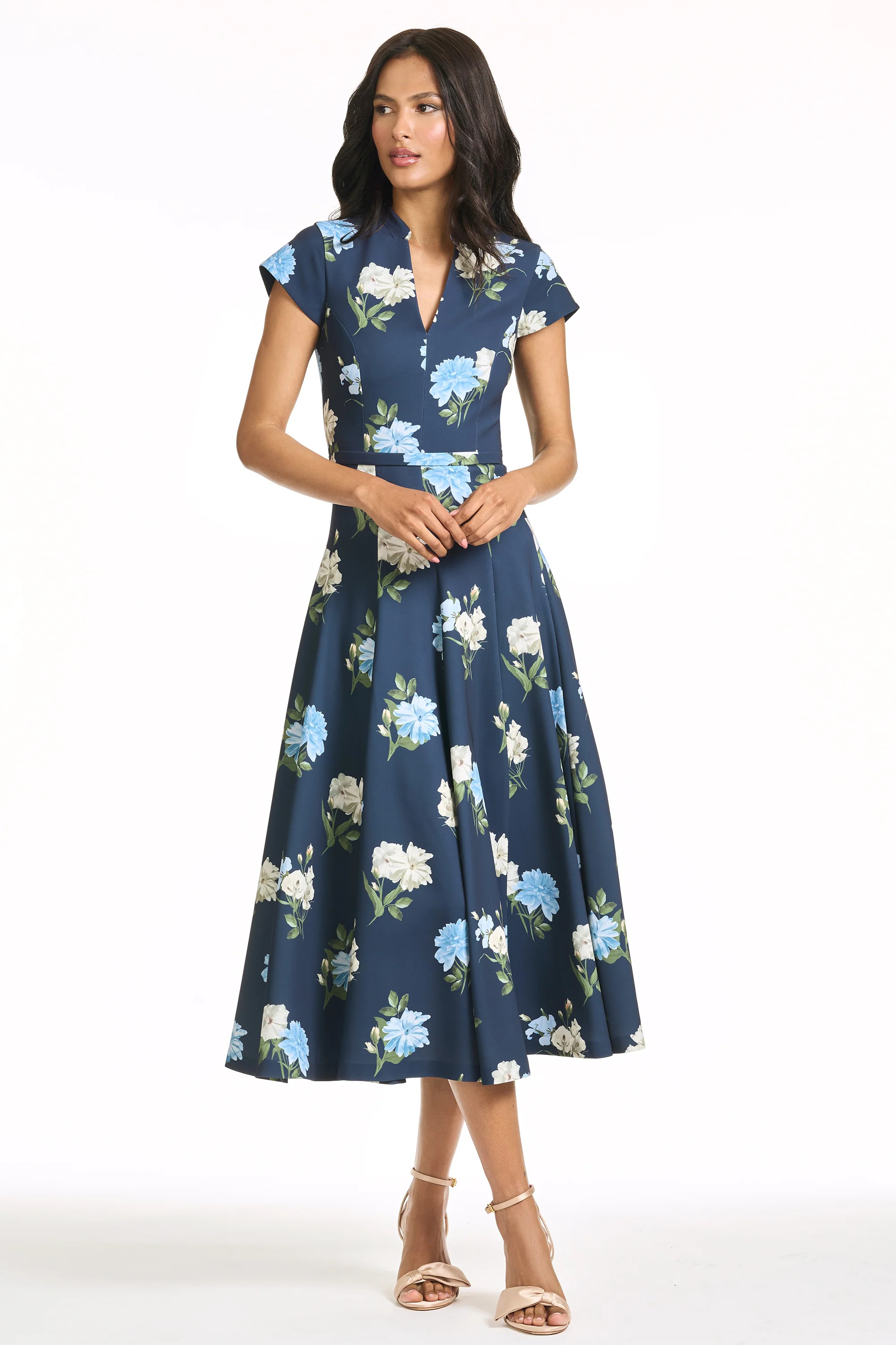 JASMEEN DRESS - MARITIME CORSAGE | Sachin and Babi