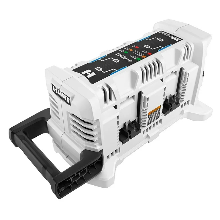 HART 20-Volt Lithium-Ion 4-Port Fast Battery Charger (Batteries Not Included) | Walmart (US)
