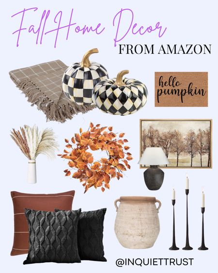 These are some of my favorite Fall Home Decor from Amazon! I like how there is a variety to choose from like pillows, decorative pumpkins, wall arts, dried flowers, and many more!

Amazon finds, Amazon faves, Amazon Home, fall home decor, fall home decor ideas, fall home decor inspo, living room, living room must-haves, living room inspo, living room ideas, home decor, home inspo, home finds, home favorites, home decor inspo, décor, diy décor

#LTKfamily #LTKSeasonal #LTKhome