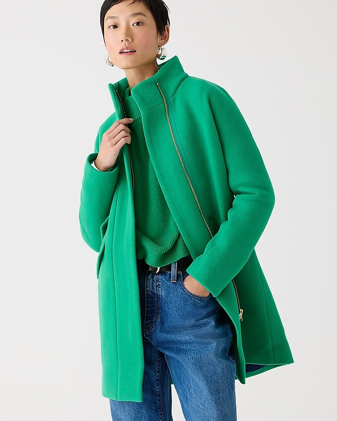Pre-order Cocoon coat in Italian stadium-cloth wool | J. Crew US
