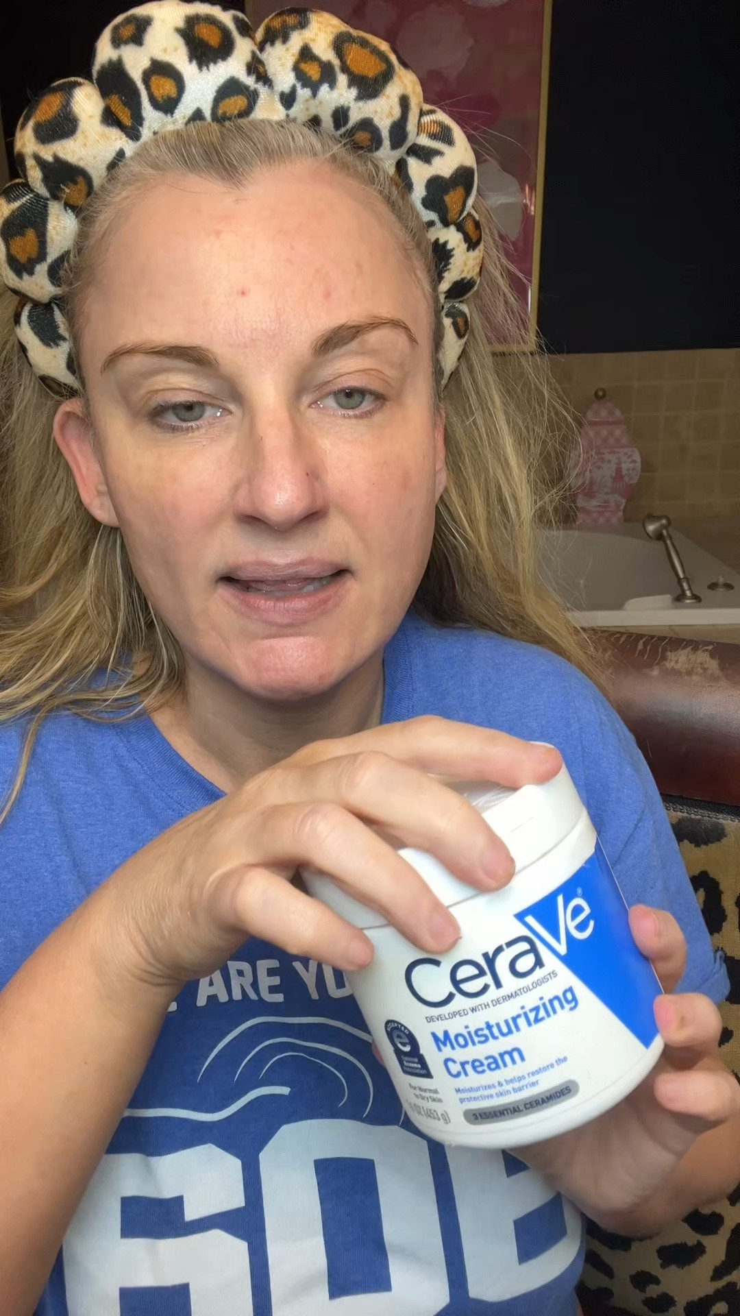 Cerave moisturizing cream. I use it daily in my face as part of my skin care routine 

#LTKOver40 #LTKBeauty #LTKgrwm