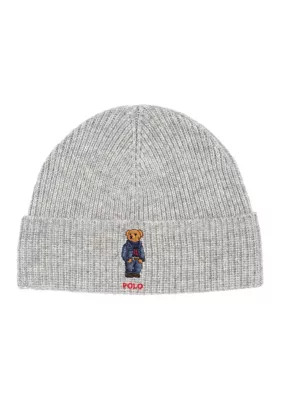 Polo Ralph Lauren Men's Solid Denim Bear Beanie | Belk