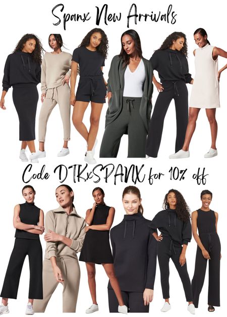 So many Spanx new arrivals from their AirEssentials collection! If you’ve never worn this collection it is the softest, most comfortable fabric I have ever worn! There are super casual pieces and dressier pieces; everything is extremely versatile! The perfect work outfits and travel outfits!

Use code DTKXSPANX for 10% off your entire order.

#LTKstyletip #LTKworkwear #LTKsalealert