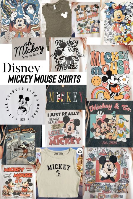 Mickey Mouse Shirts

#LTKfamily #LTKtravel #LTKunder50