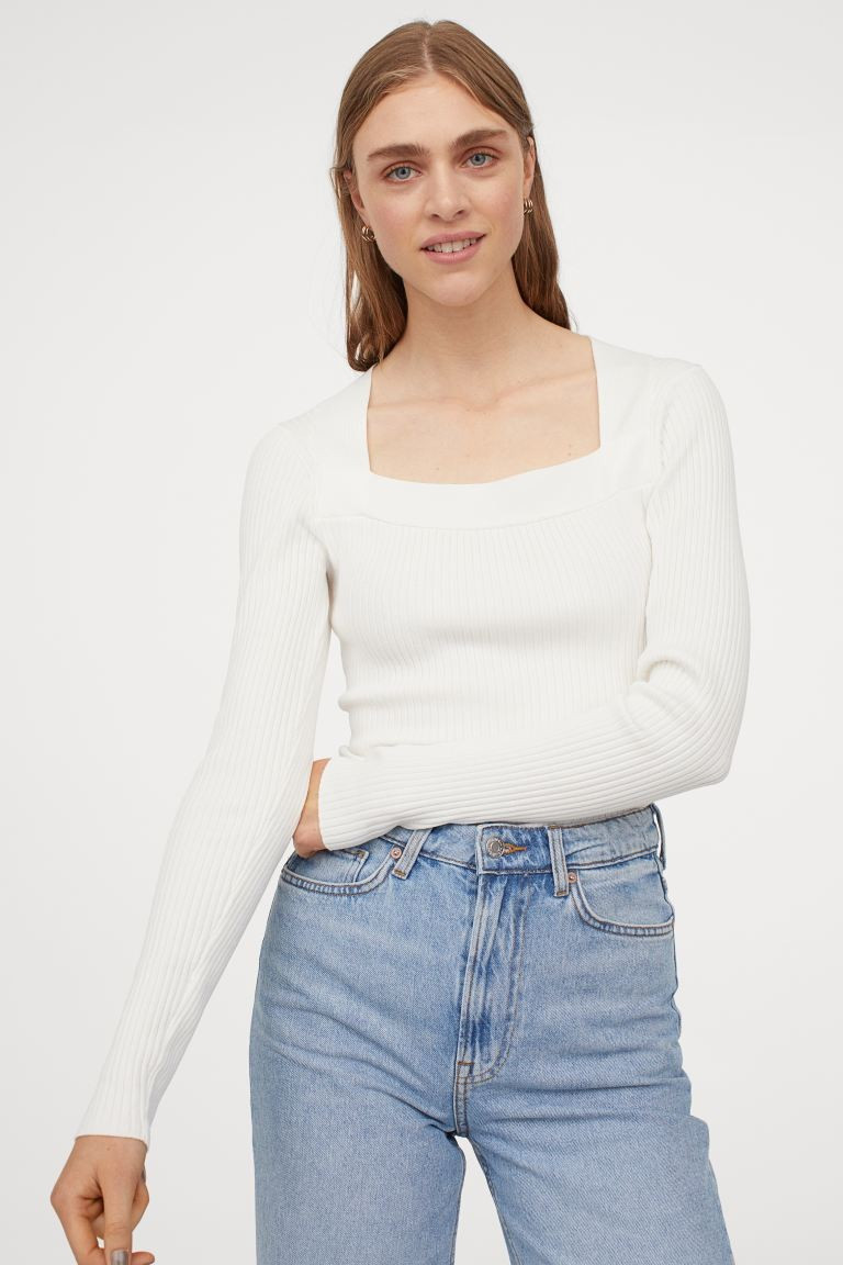 Rib-knit Sweater | H&M (US + CA)