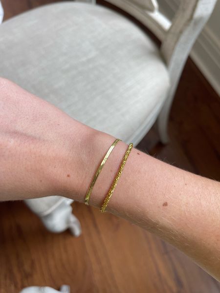 Gorjana gold bracelets!!!

#LTKstyletip #LTKGiftGuide #LTKfindsunder100