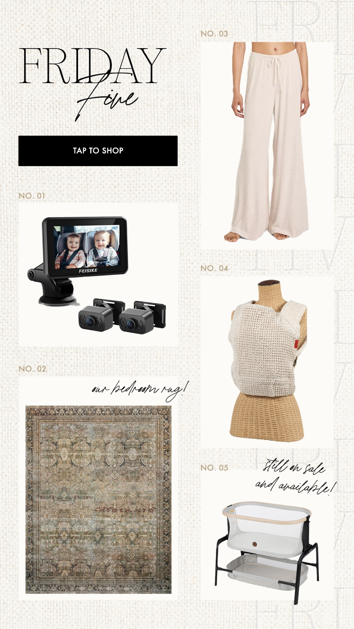 Todays Friday 5🤍 

#LTKFamily #LTKFindsUnder50