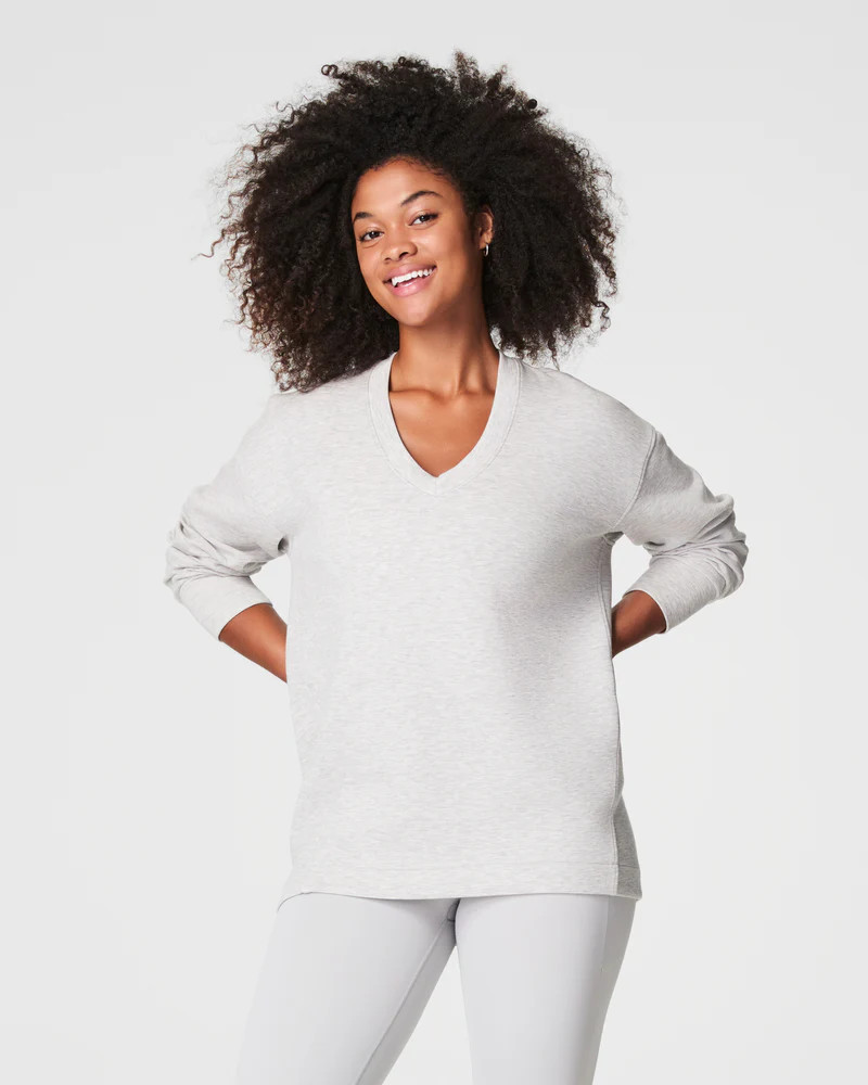 Brushed V-Neck Tunic | Spanx