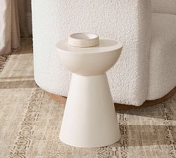 Maia Round Accent Table (13") | Pottery Barn (US)