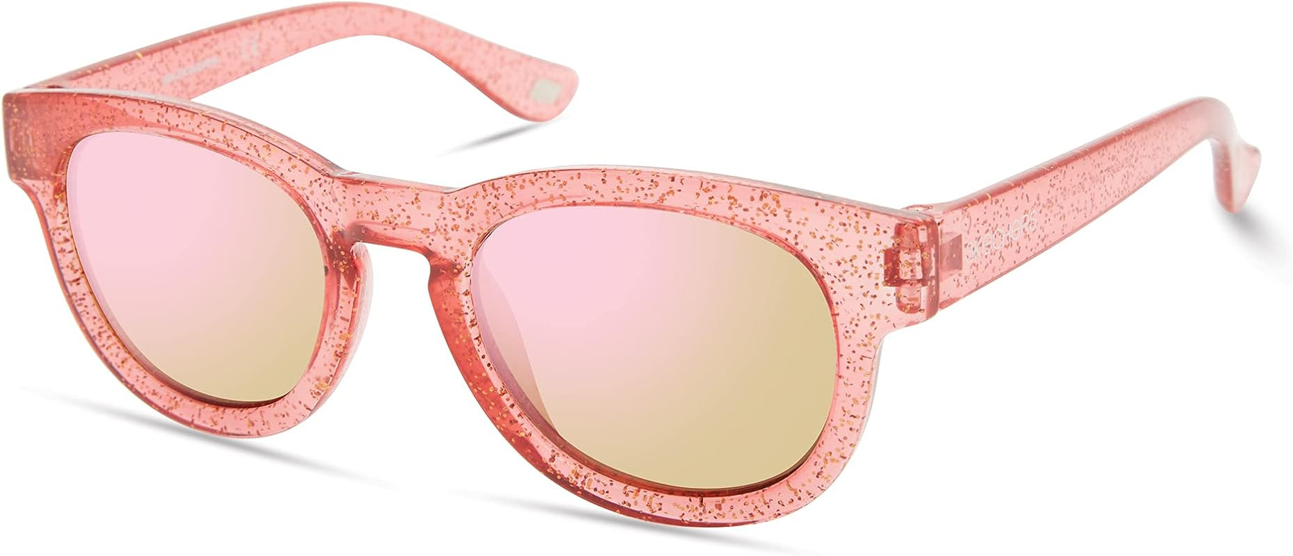 Skechers Girls' Sea9083 Round Sunglasses | Amazon (US)