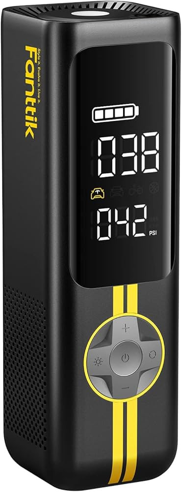 Fanttik X8 APEX EV Tire Inflator Portable Air Pump, 2X Faster Inflation, 150PSI Cordless Air Comp... | Amazon (US)