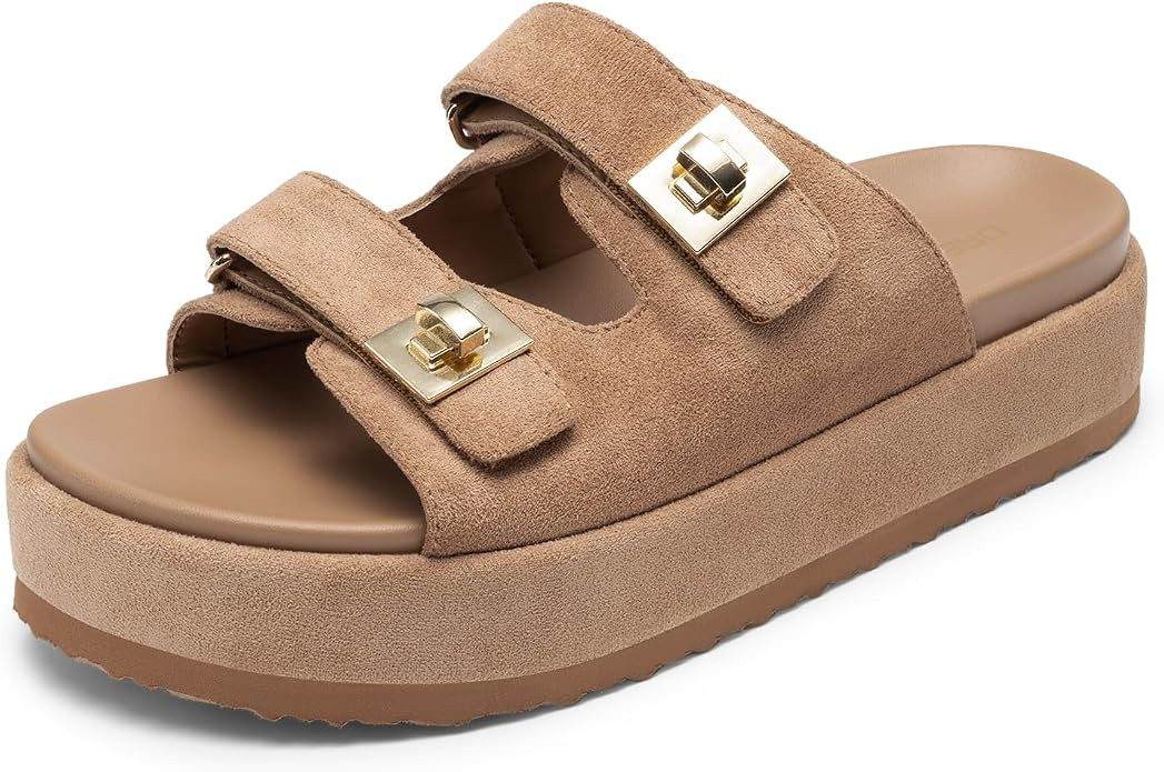 DREAM PAIRS Women's Espadrilles Platform Wedge Sandals | Amazon (US)
