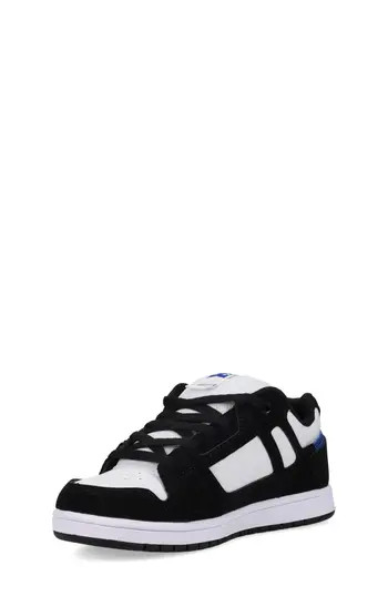 DC Shoes Kids' The Stag Sneaker in Black/White/Blue at Nordstrom Rack, Size 13 | Nordstrom Rack