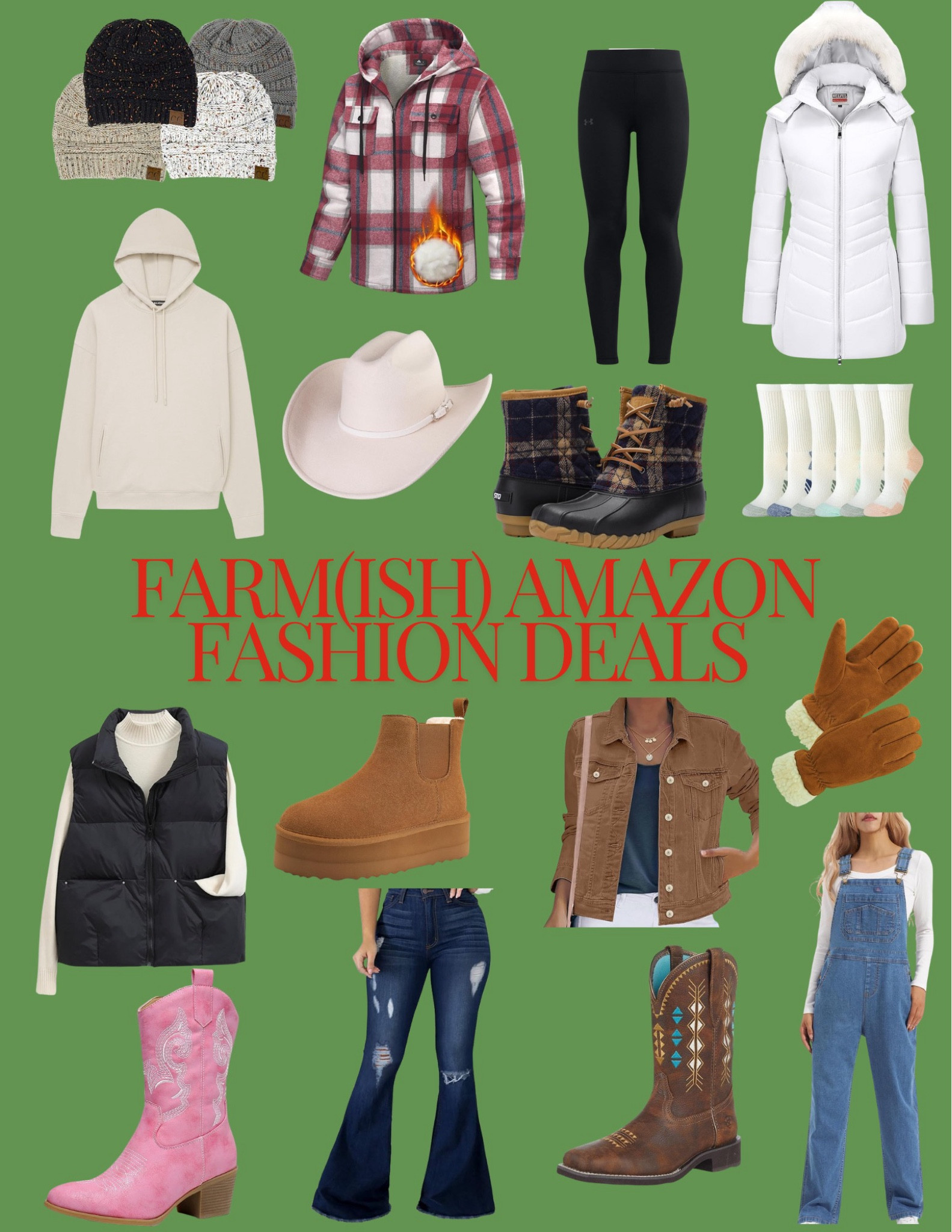 The perfect farm fashion Amazon holiday deals! 

#LTKGiftGuide #LTKHoliday #LTKSeasonal