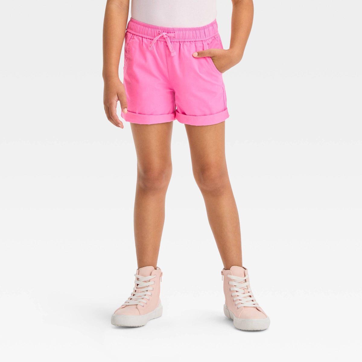 Girls' Pull-On Woven Shorts - Cat & Jack™ | Target