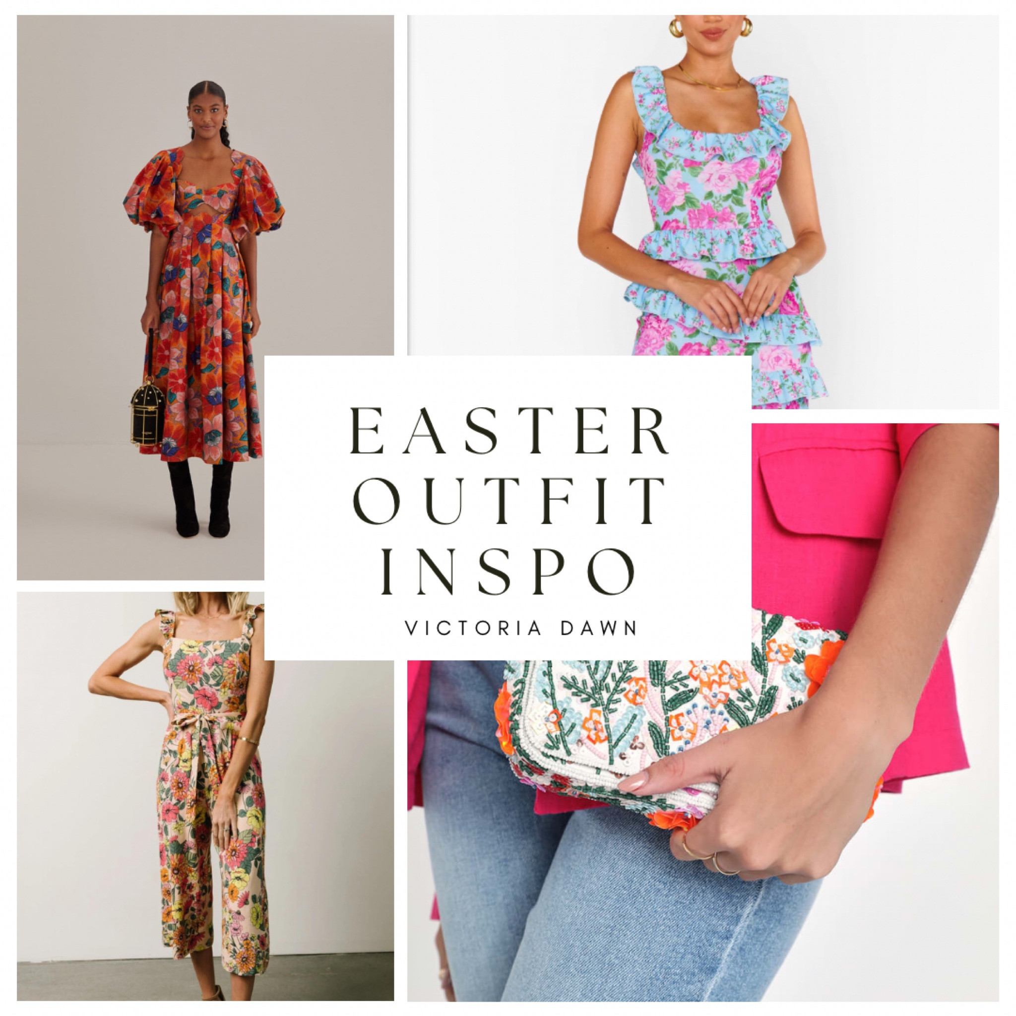 Easter and Spring Collection

Dresses, purses, and statement pieces for any occasion. 

Florals, pastels, and bold prints  

#LTKstyletip 

#LTKSeasonal