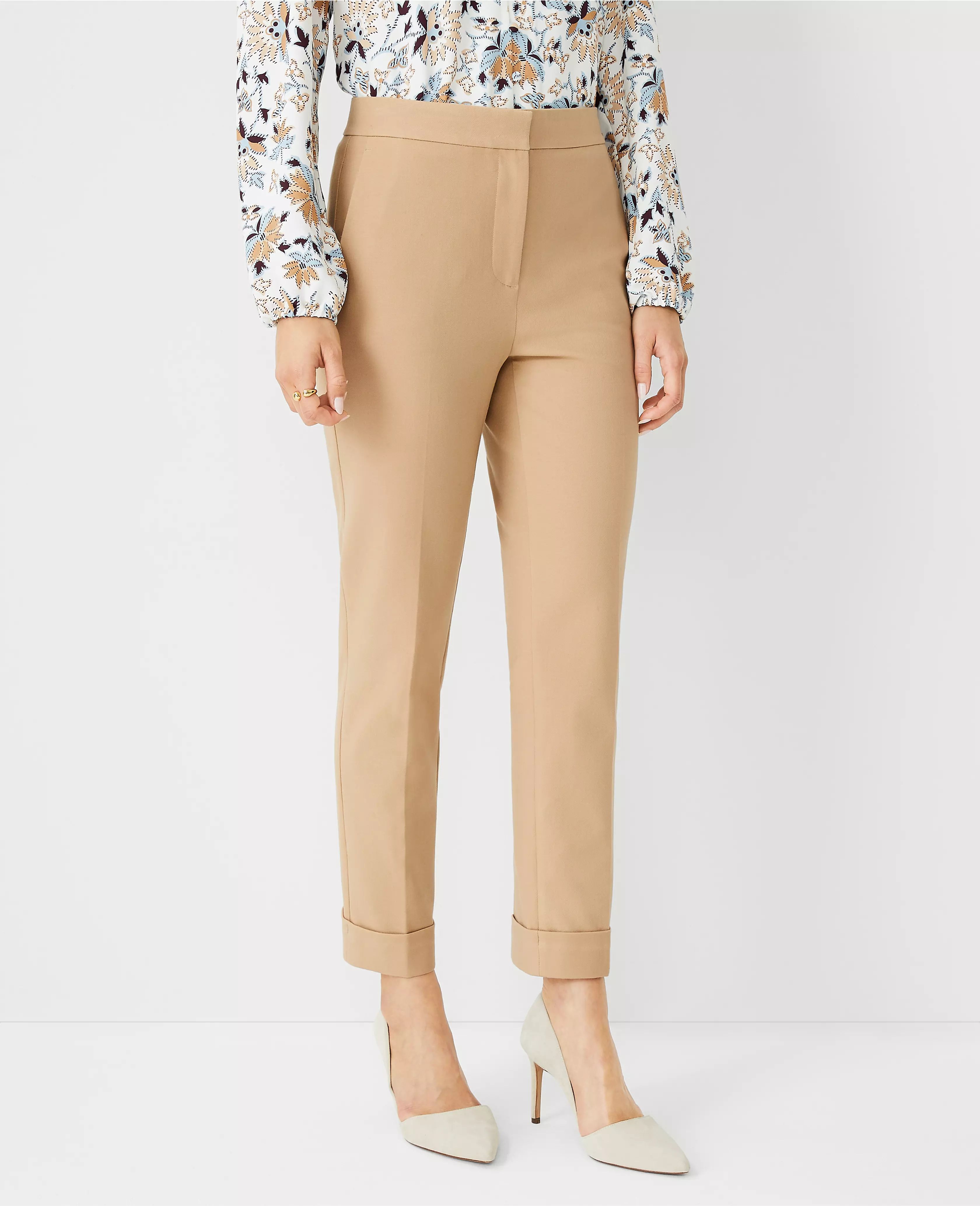 The High Rise Eva Ankle Pant | Ann Taylor (US)