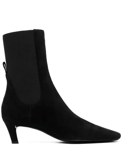TOTEME mid-heel Ankle Boots - Farfetch | Farfetch Global