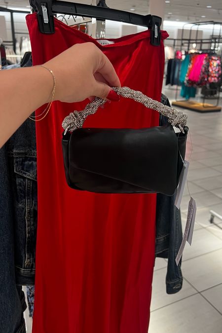 You guys!! This is the perfect little mini black bag!!! It’s faux leather and Great for date night etc but I’m actually gonna wear it for game days because it’s small enough for stadium guidelines!!! And the jewel encrusted handle is so pretty!! It’s so versatile too! And also comes in a Carmel color too! And it’s under $50!! But I linked a few other small bags too! #bags #handbags #handbag #purse #gamedayoutfit 

#LTKitbag #LTKfindsunder50 #LTKfindsunder100