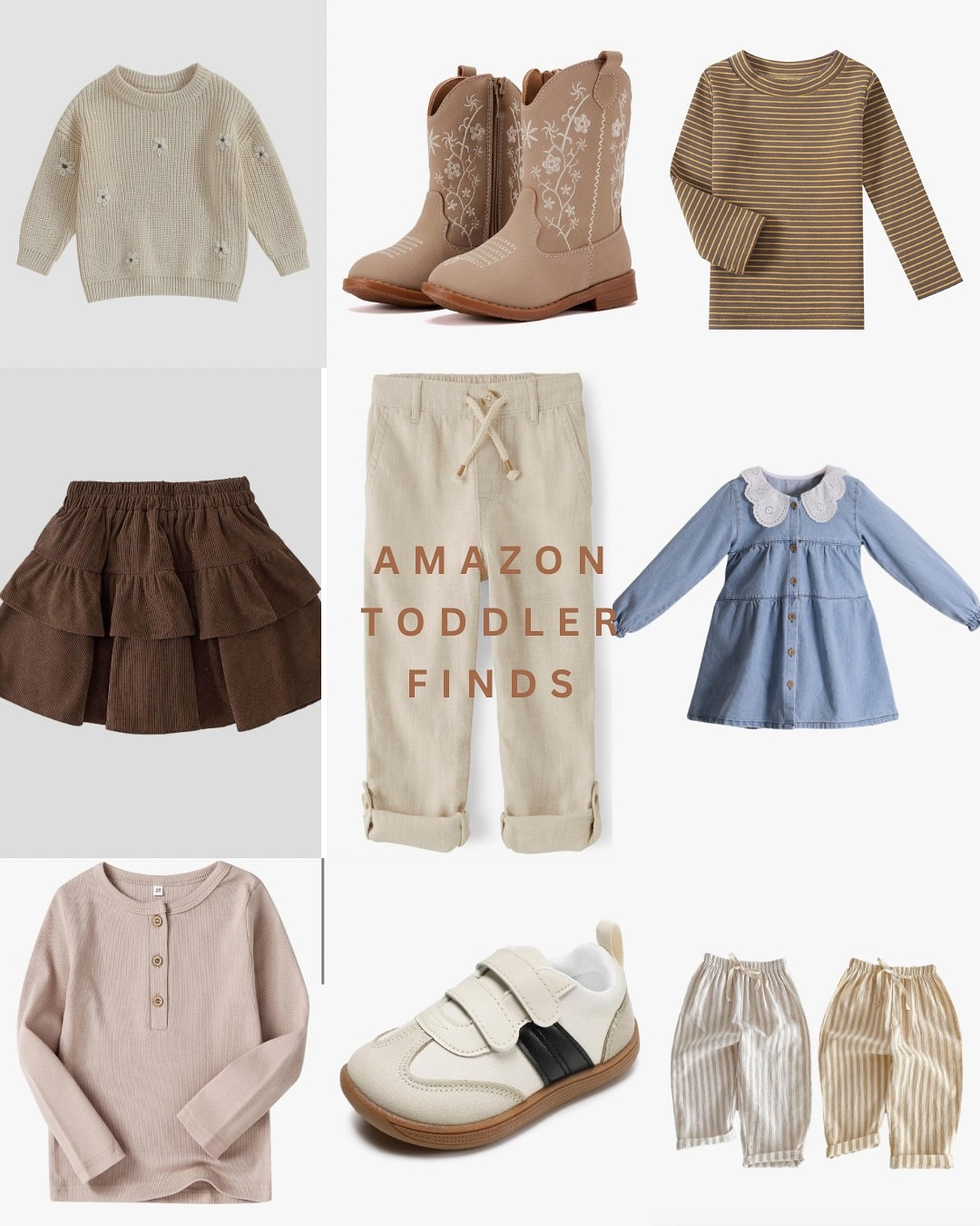  I found the cutest Amazon toddler fashion finds for your little ones! From cozy shirts + skirts to adorable shoes, pants & dresses — these affordable toddler clothes are perfect for back-to-school and family outings. 🧡
@amazonfashion @amazon 
✨ All from Amazon & budget-friendly!

#AmazonToddlerFinds #ToddlerFallFashion #AmazonKidsStyle #ToddlerOOTD #AmazonFashion #MomLifeStyle #ToddlerWardrobe #AmazonFinds #ToddlerStyle #AffordableToddlerFashion #AmazonOutfits

#LTKootd #LTKdayinmylife #LTKKids