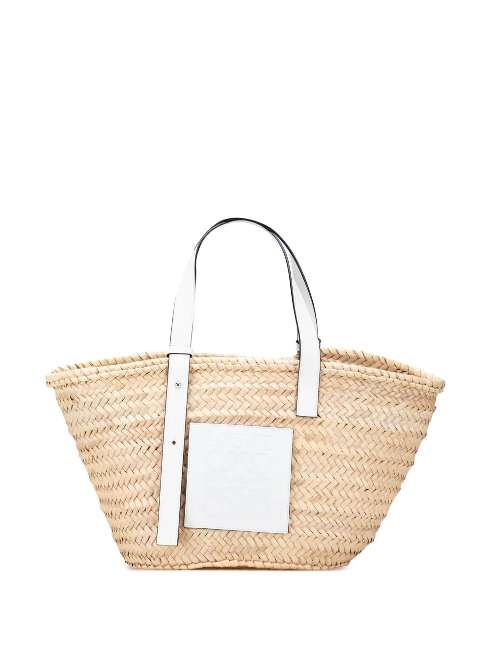 Loewe Pre-Owned 2020 Medium Raffia Basket tote bag - Brown | Farfetch Global