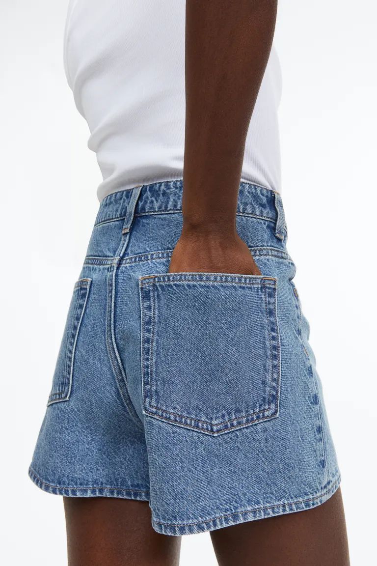 Curvy Fit Denim Shorts | H&M (US)