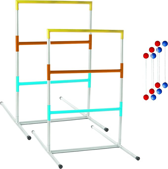 Franklin Sports Ladder Ball Set — Includes 2 Ladder Ball Targets with Weighted Bases and 6 Bola... | Amazon (US)