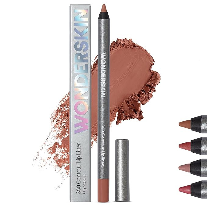 Wonderskin Lip Liner Pencil - 360 Contour Lipliner, Long Lasting, Sharpenable, Waterproof and Tra... | Amazon (US)