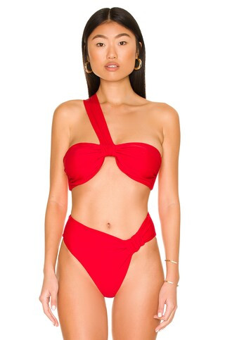 LOVEWAVE The Alexi Top in Red from Revolve.com | Revolve Clothing (Global)