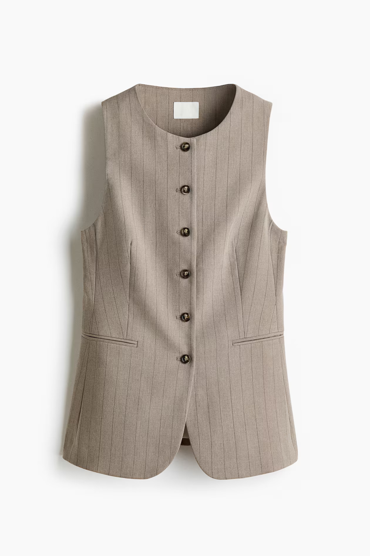 Long waistcoat | H&M (UK, MY, IN, SG, PH, TW, HK)