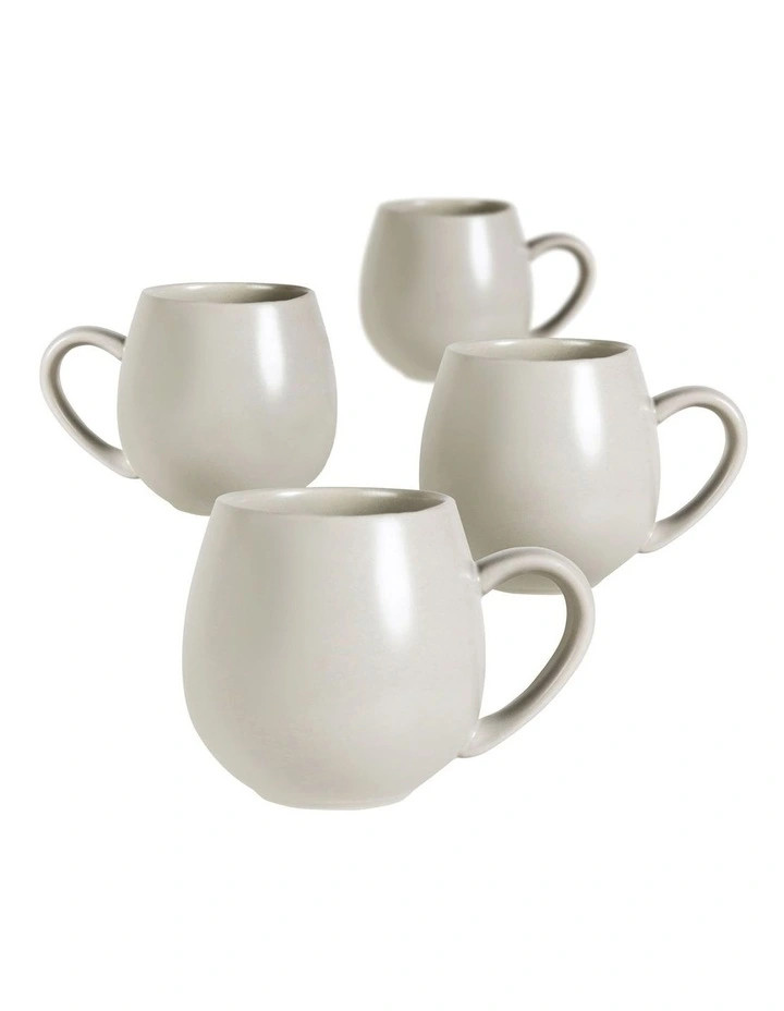 Hug Me Mug 4 Pack in Grey | Myer