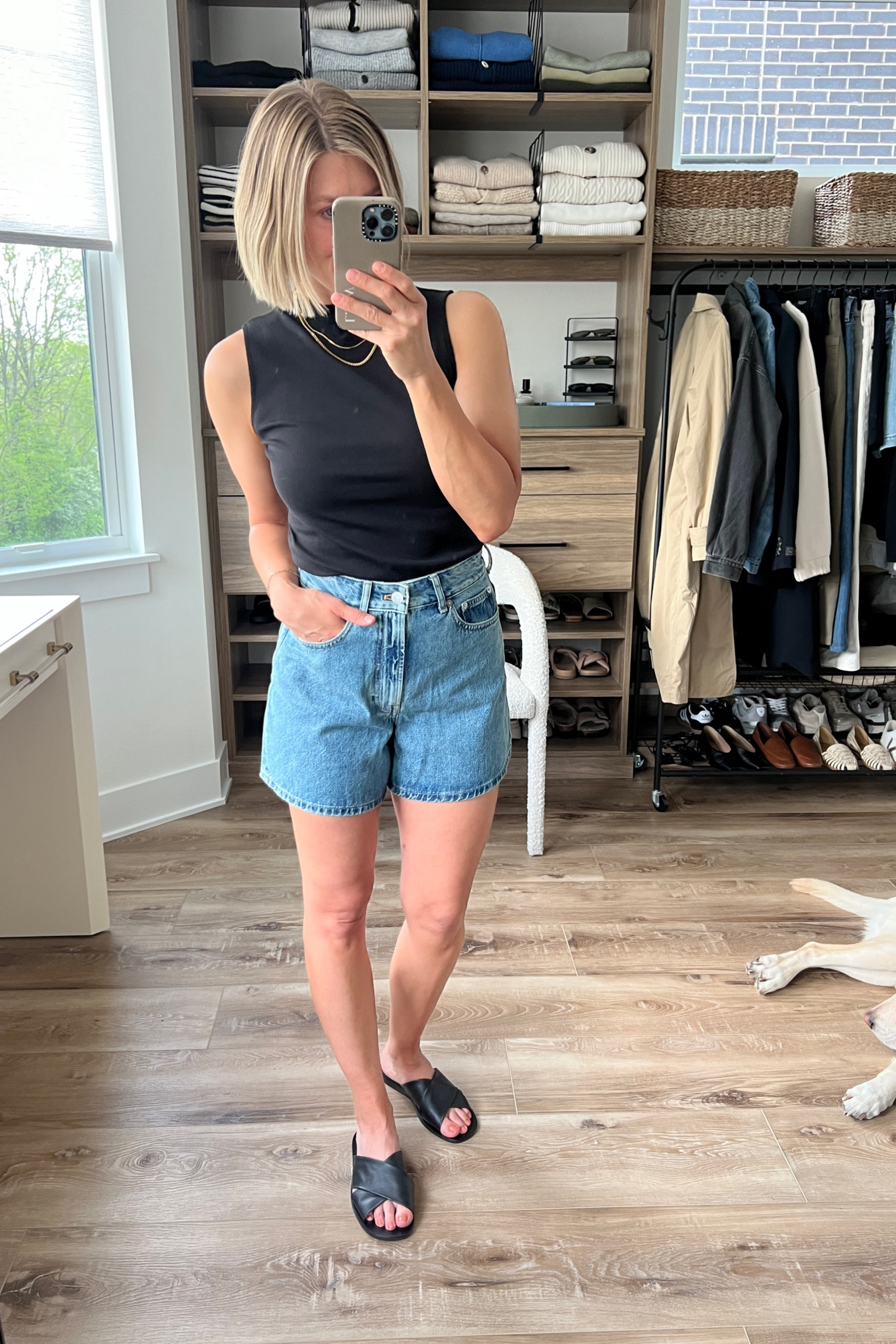 Wearing 25 shorts, small funnel neck tank, sandals tts (code: LINDSEY20 (new), LINDSEY10 (repeat))

#LTKstyletip #LTKfindsunder50 #LTKfindsunder100