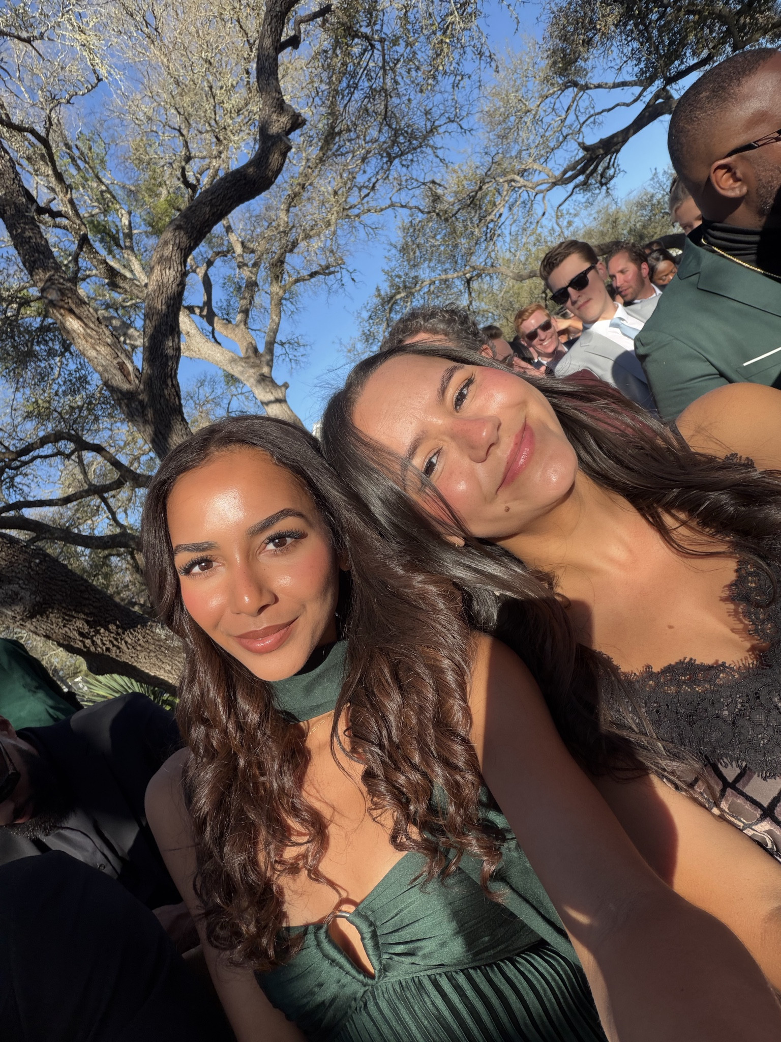 Wedding guest dress inspo 💚 Also my makeup favs linked! Even through the Texas humidity, my makeup stayed intact 🤭

#LTKBeauty #LTKdayinmylife #LTKootd