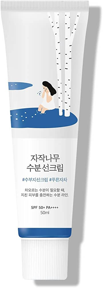 ROUND LAB Birch Juice Moisturizing Sunscreen (SPF50+ PA++++) | A moisturizing sunscreen, No White... | Amazon (US)