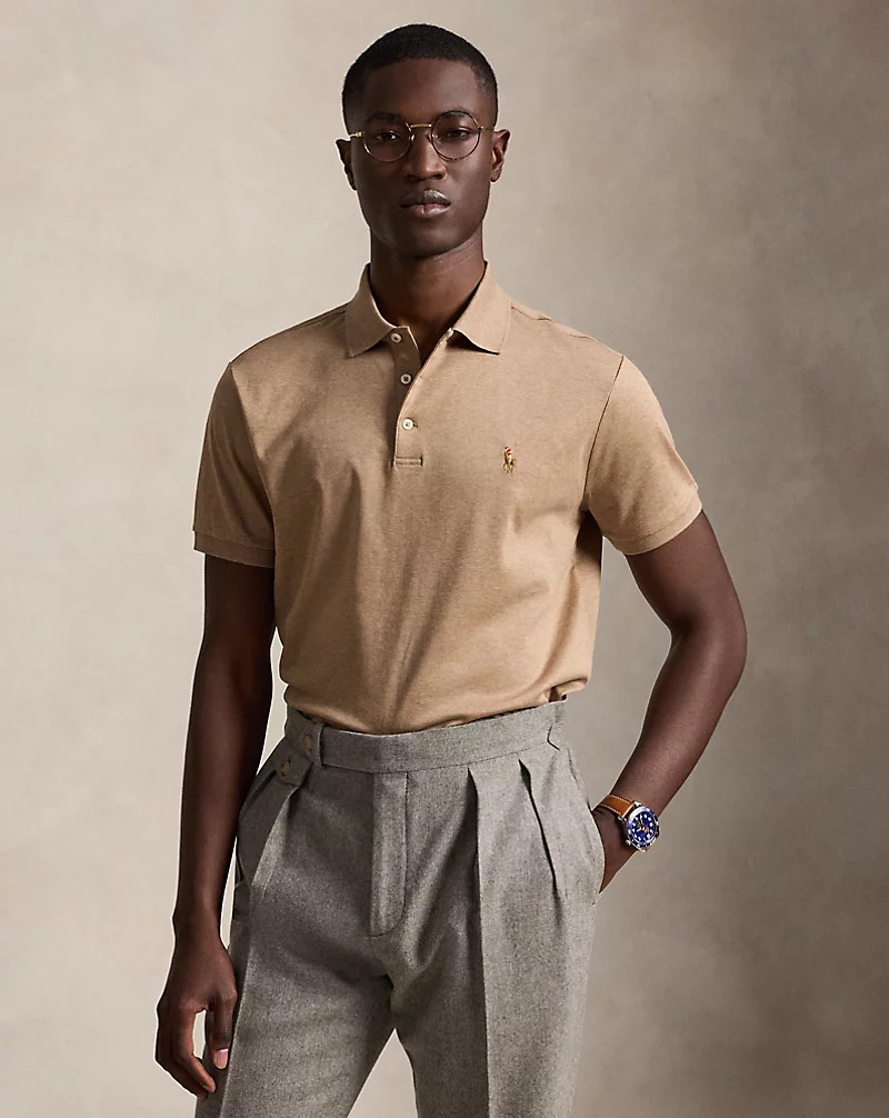 Custom Slim Soft-Touch Polo | Ralph Lauren UK | Ralph Lauren (UK)