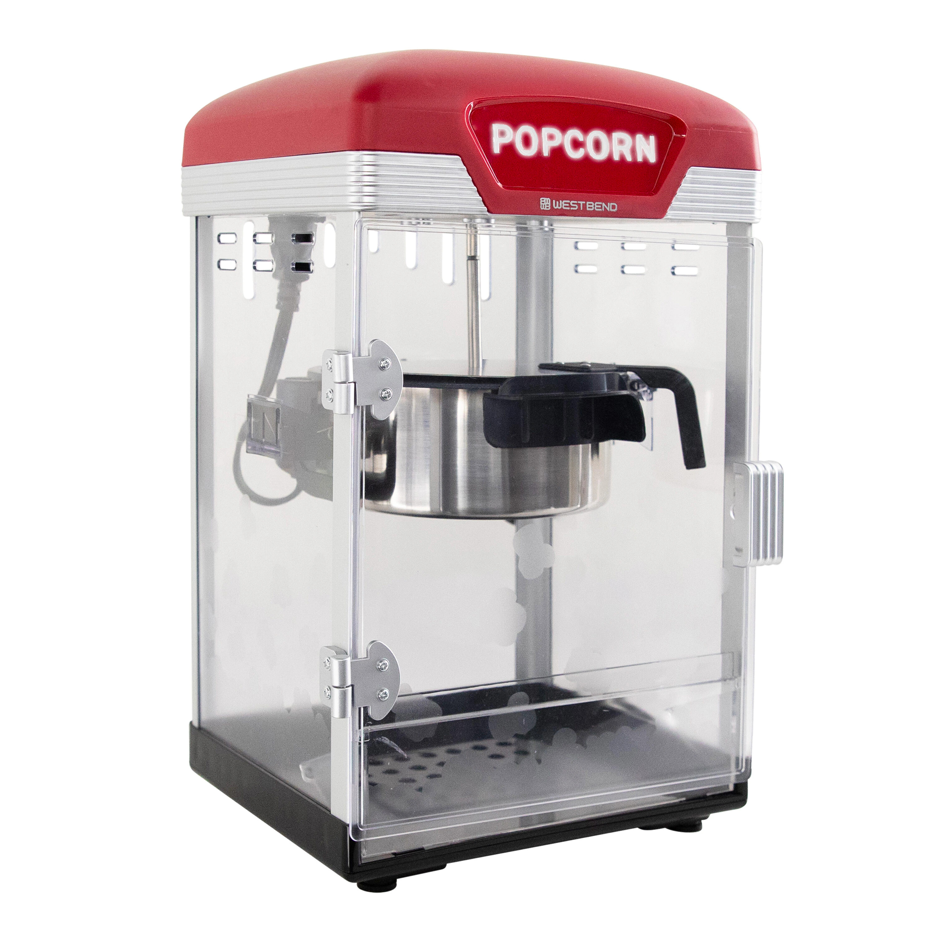 West Bend 0.5-Cup Red Oil Countertop Popcorn machine | PCWBTCRD13 | Lowe's