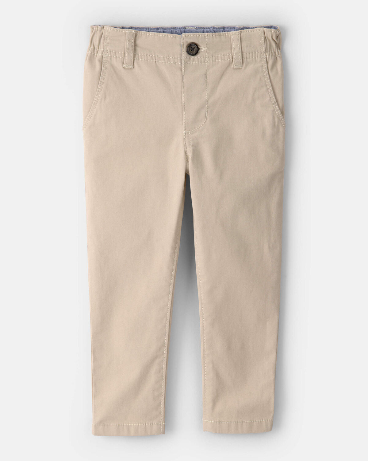 Baby Boy Slim Tapered Chino Pants - Khaki | Carter's Inc