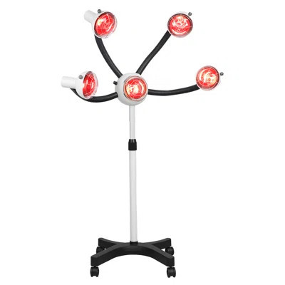 750W 5 Head Infrared Standing Salon Hair Dryer, Portable Floor Hair Dryer with Adjustable Temperature, Stand-Up Color Processor Styling Perming Dryer | Wayfair North America