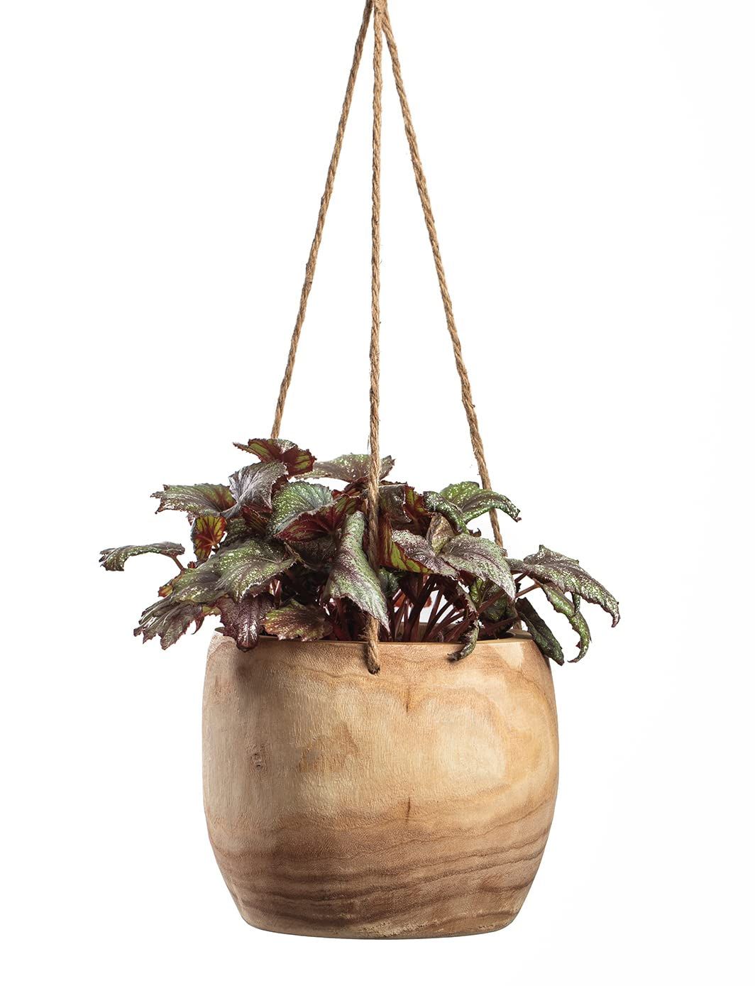 Wooden Hanging Planter - LuckyCrafts, Planter Pot for Indoor Plants and Flowers 8.6 Inch, Modern Mid | Amazon (US)